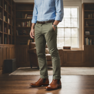 Artisan Hand-Burnished Leather Chelsea Boots