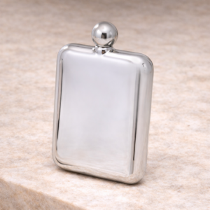 Sovereign Chrome | Mirror-Polished Flask